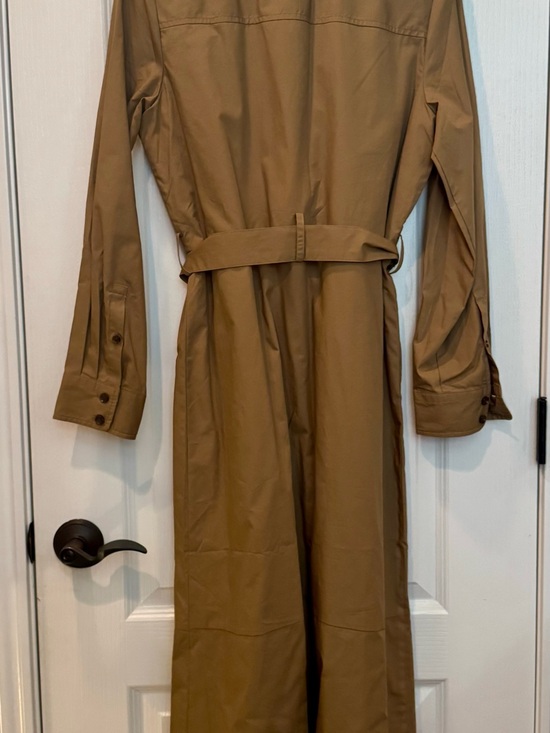 Banana Republic Dresses & Skirts - Banana Republic Camel Brown Long Sleeve Belted Jumpsuit